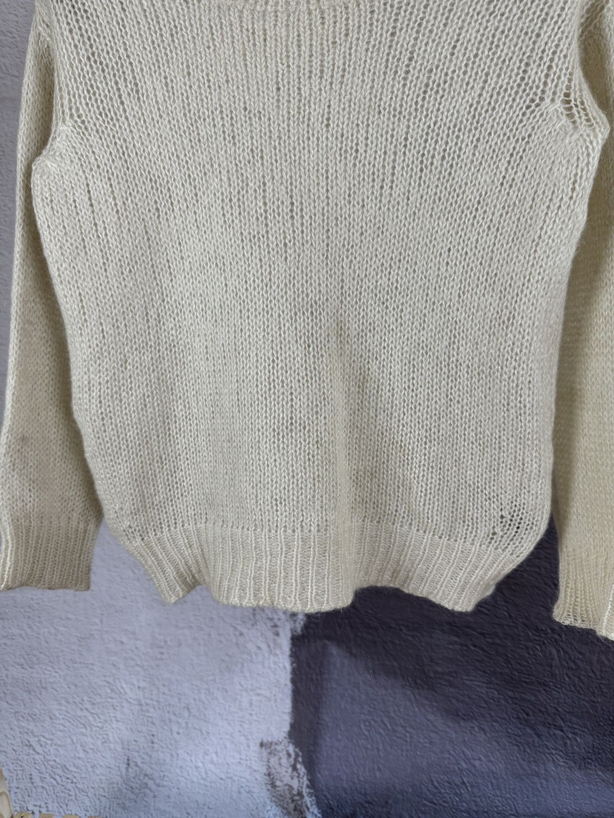 Isabel Marant Isabel Marant Etoile beige super kid mohair oversize sweater Size XS / US 0-2 / IT 36-38 - 8 Thumbnail