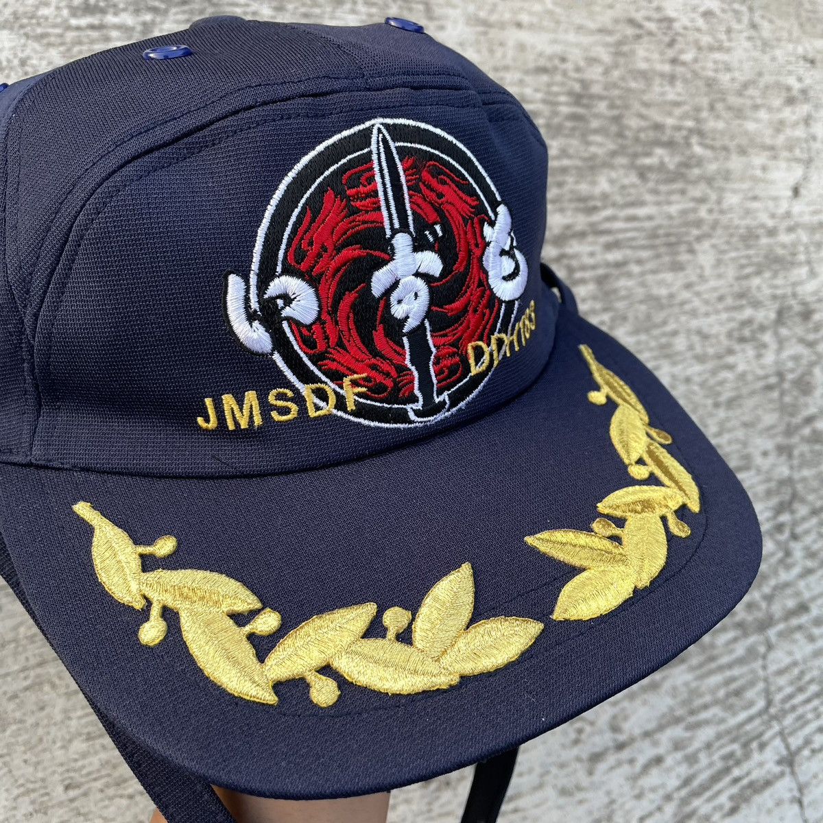 Japanese Brand japan maritime self defense hat, military, war, world war Size ONE SIZE - 9 Thumbnail