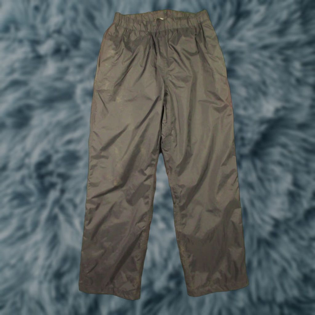 Rains Columbia Rain Pants Mens S Black Waterproof Lightweight Omni-Tech Elastic Waist Straight Leg Casual Travel 32 Inseam Mens Size US 29 - 1 Thumbnail