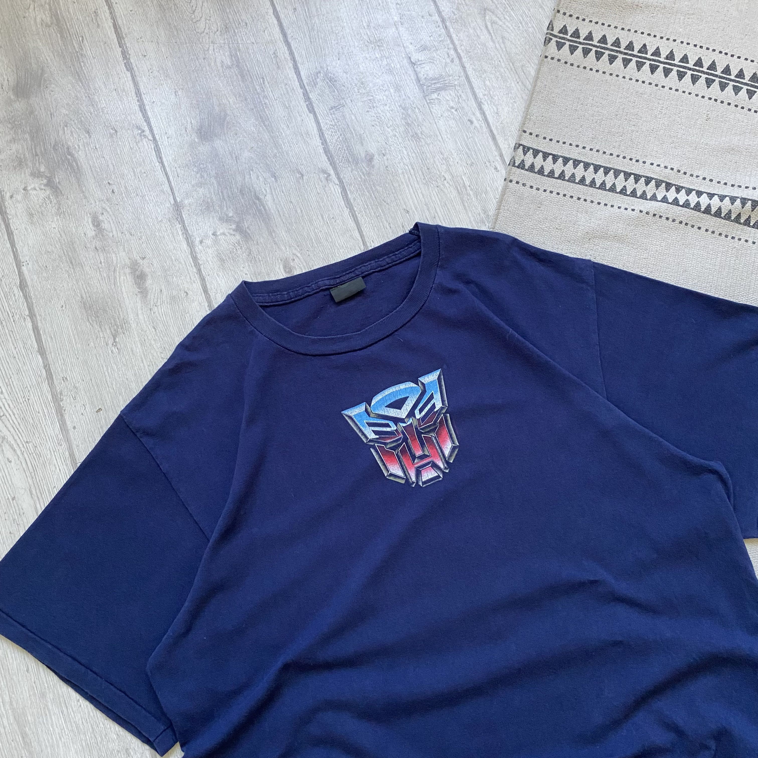 Transformers 🛻 Vintage 90s Transfotmers tee center logo Movie Size US XL / EU 56 / 4 - 2 Thumbnail