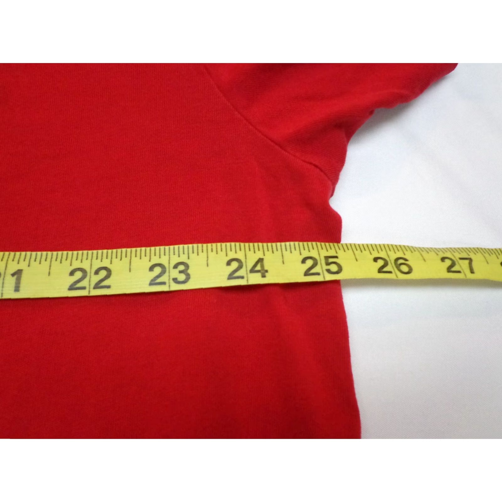 Polo Ralph Lauren Polo Ralph Lauren T-Shirt Red with Blue Pony Polo Ralph Lauren Men's XL Crew Neck Short Sleeve Solid Sports Fall Spring Summer Winter Mens Size US XL / EU 56 / 4 - 6 Thumbnail