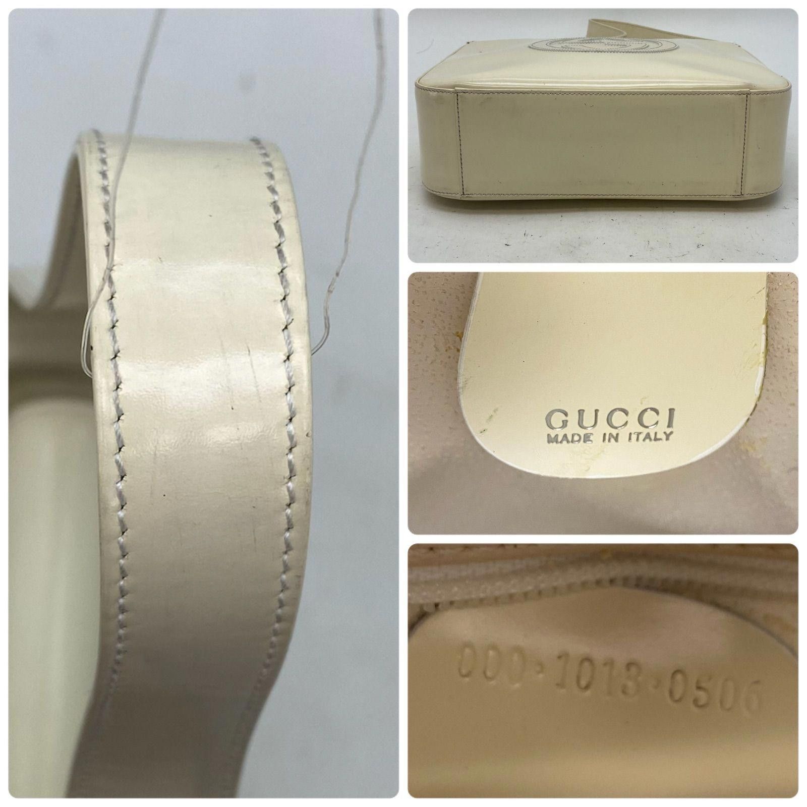 Gucci Gucci - White Leather Shoulder Bag Size ONE SIZE - 3 Thumbnail