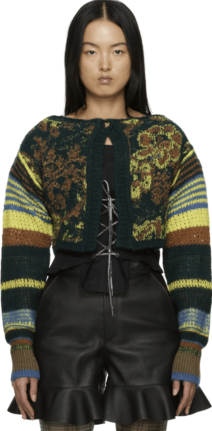 Vivienne Westwood $1725 NWT Vivienne Westwood Blurry Cardigan Size L / US 10 / IT 46 - 2 Thumbnail
