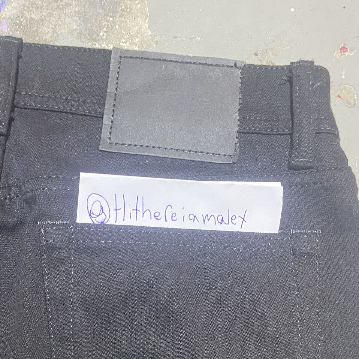 Acne Studios North Stay Black Jeans Size US 29 - 5 Thumbnail