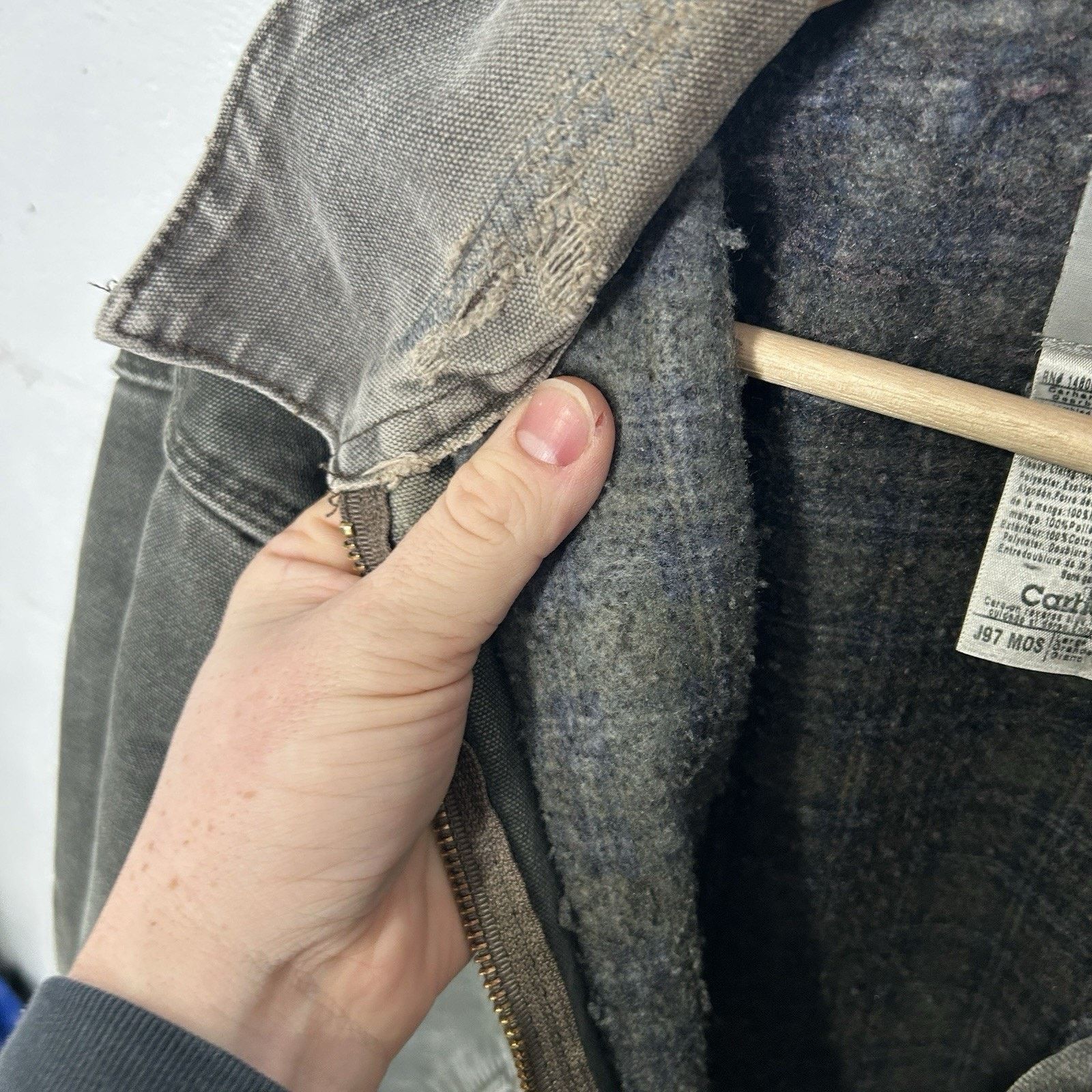 Carhartt Vintage Carhartt Blanket-Lined Detroit Jacket “Moss” J97 MOS Size US L / EU 52-54 / 3 - 17 Thumbnail