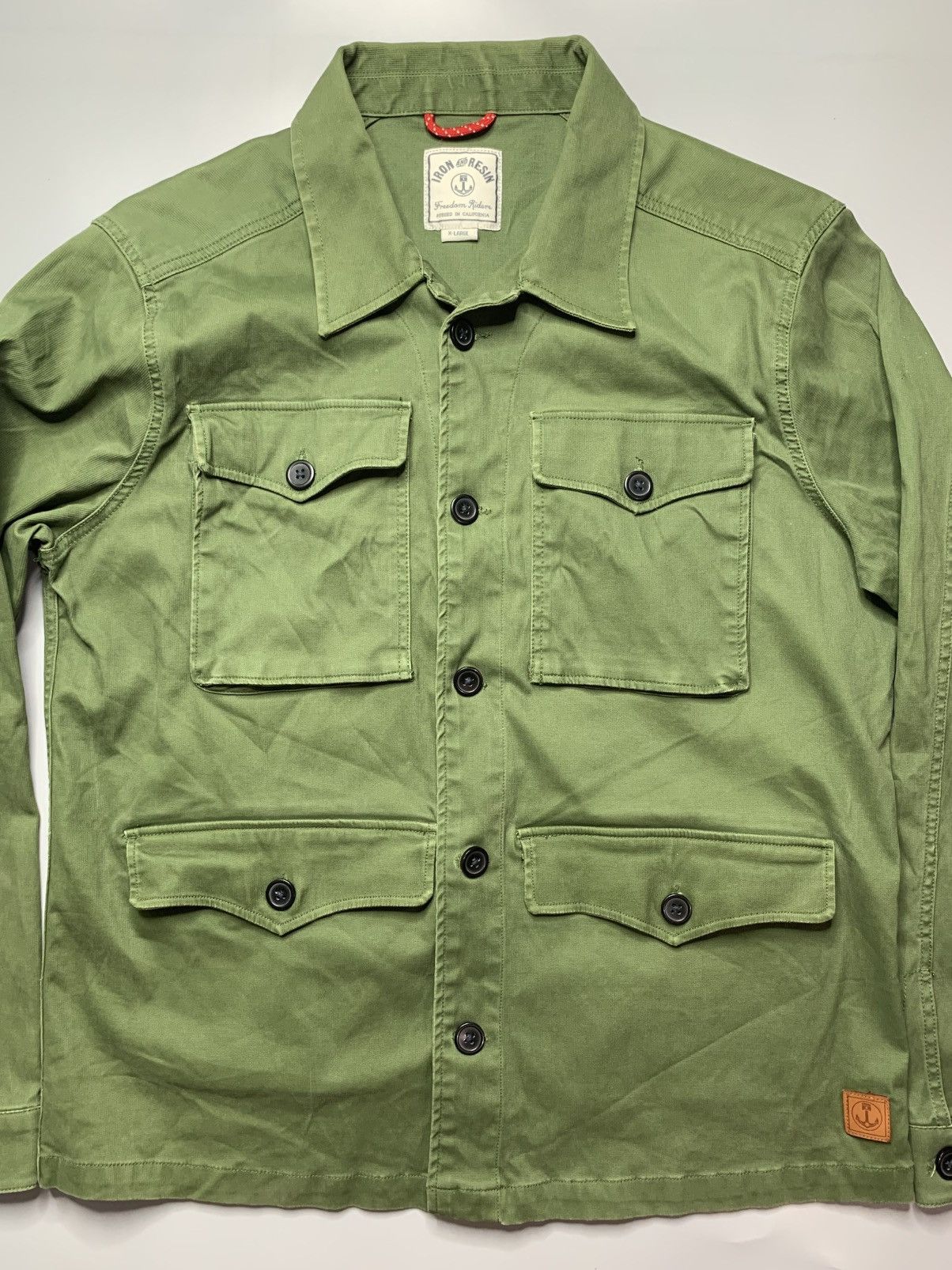 Iron & Resin Iron & Resin Military Button Down Jacket Size US XL / EU 56 / 4 - 2 Thumbnail