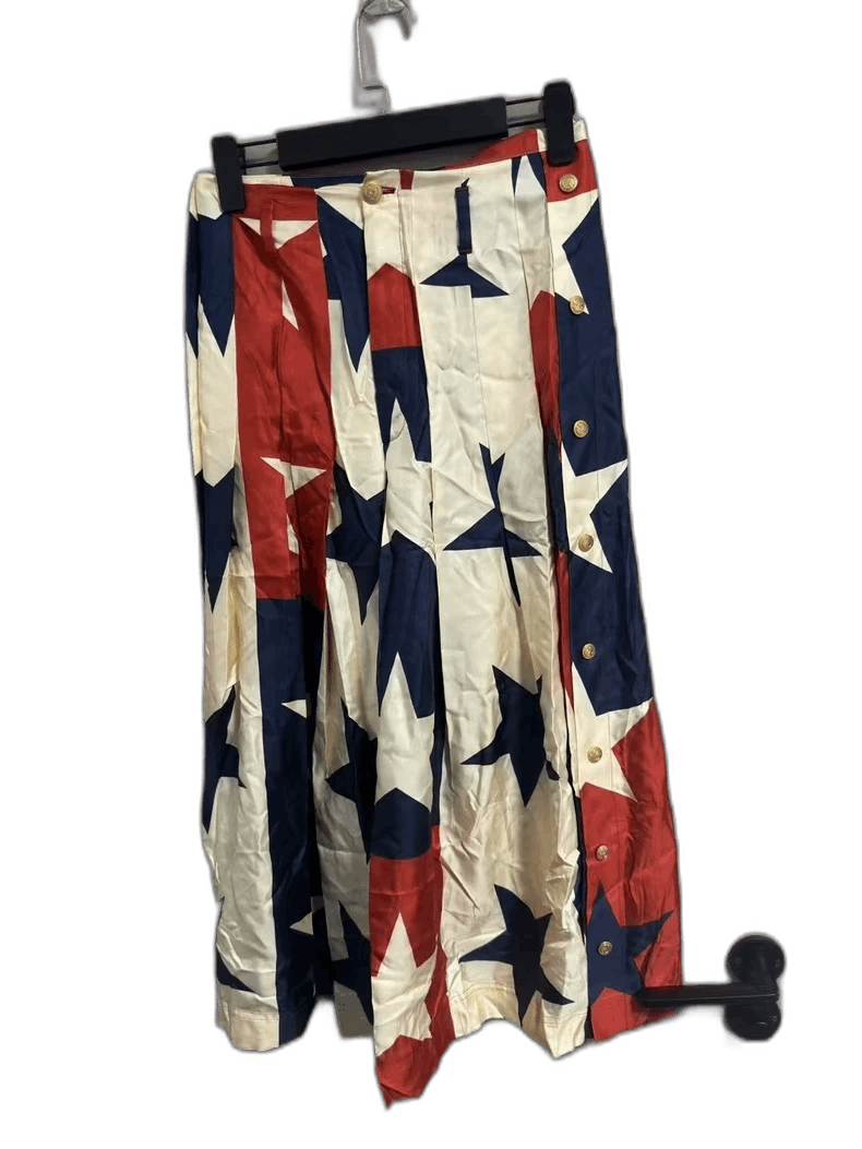 Gucci Gucci Silk Wide-Leg Trousers Size 38" / US 16 / IT 52 - 1 Thumbnail