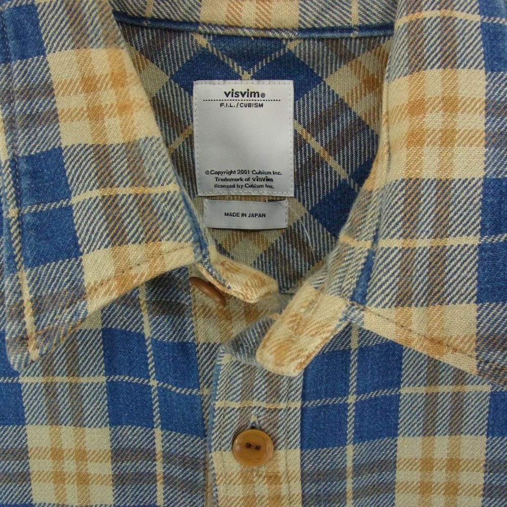 Visvim VISVIM BLACK ELK FLANNEL CHECK SHIRT Size US M / EU 48-50 / 2 - 2 Thumbnail