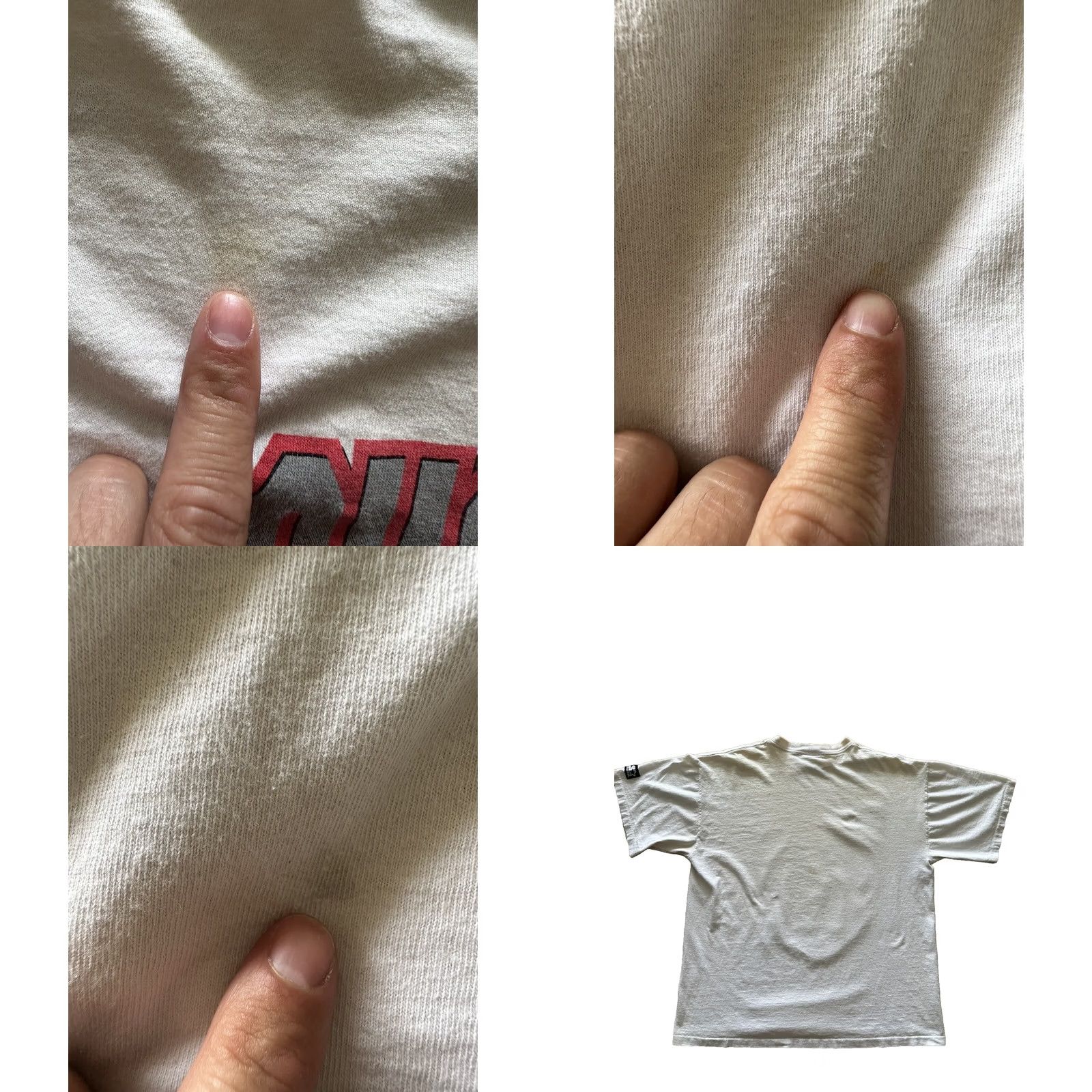 Starter VINTAGE Detroit Red Wings Shirt NHL 1997 Starter XL White Men Crew Neck Short Sleeve Logo 90s Sports USA Size US XL / EU 56 / 4 - 8 Thumbnail