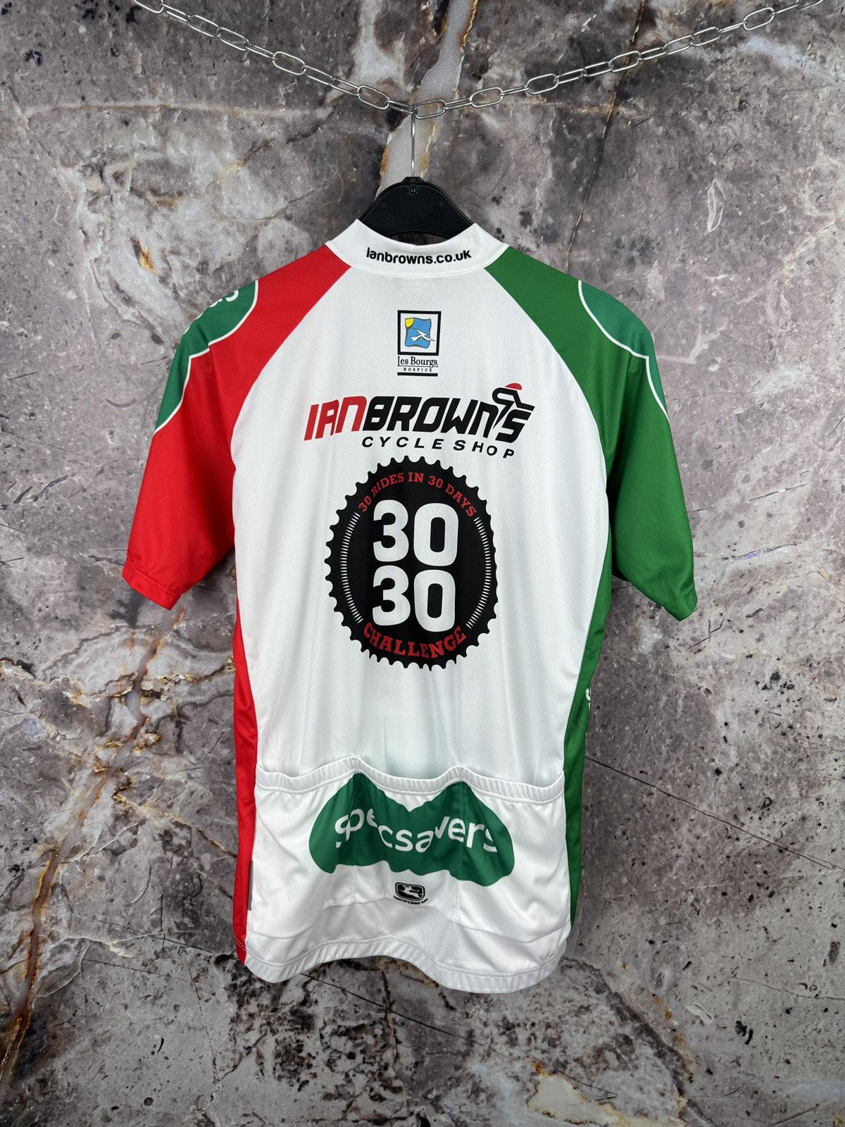 Giordano Cycling Jersey 30 Rides in 30 Days Challenge Full Zip Size US XXL / EU 58 / 5 - 13 Thumbnail