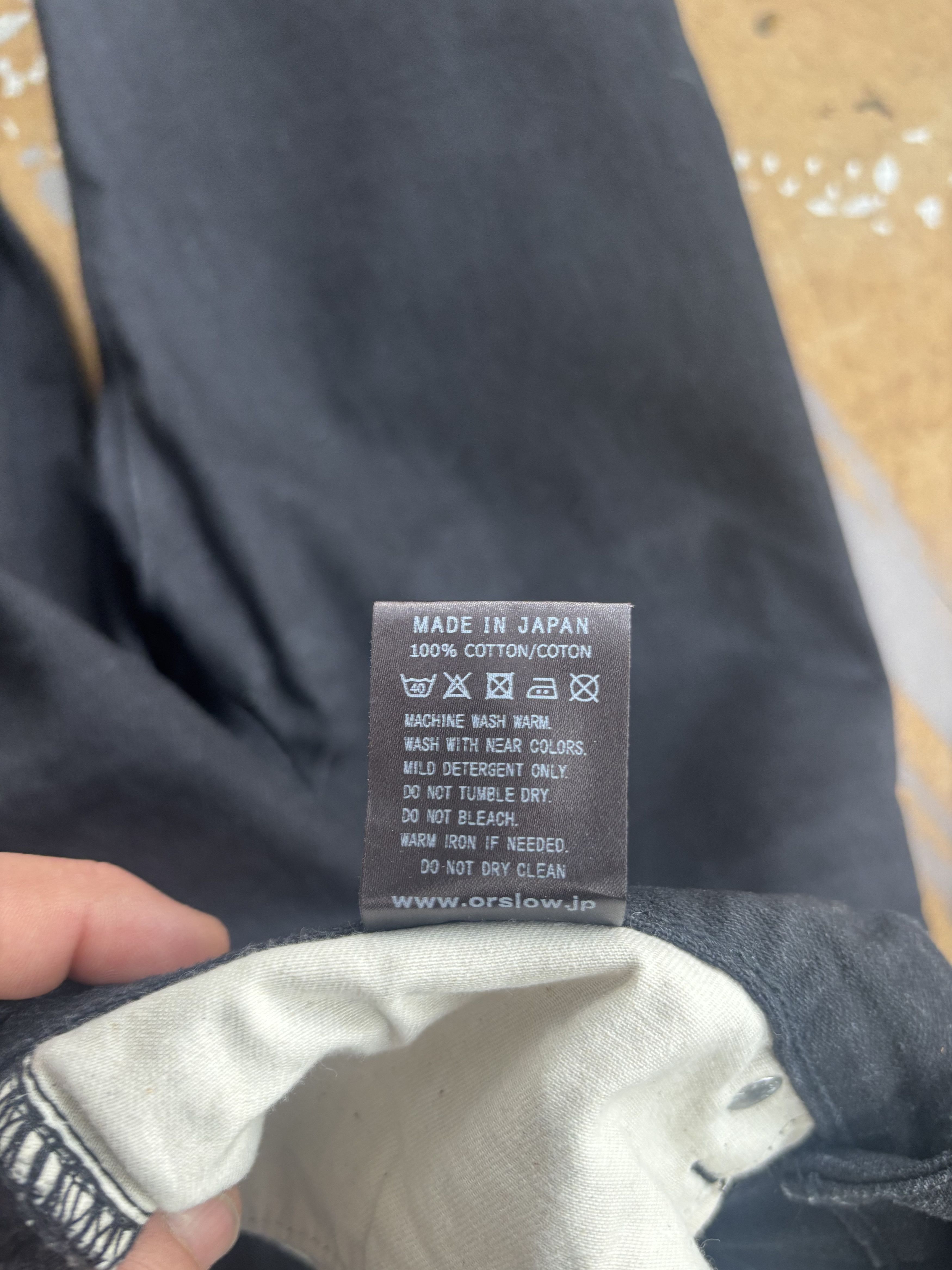 Orslow 107 Ivy Fit Black One Wash Size US 29 - 7 Thumbnail