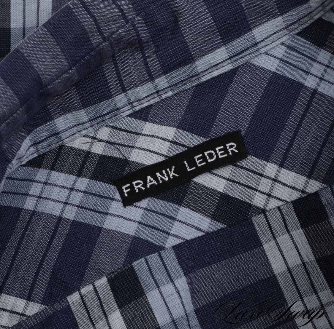 Frank Leder NWOT $385 Dry Textures Plaid Button Up Size US L / EU 52-54 / 3 - 3 Thumbnail