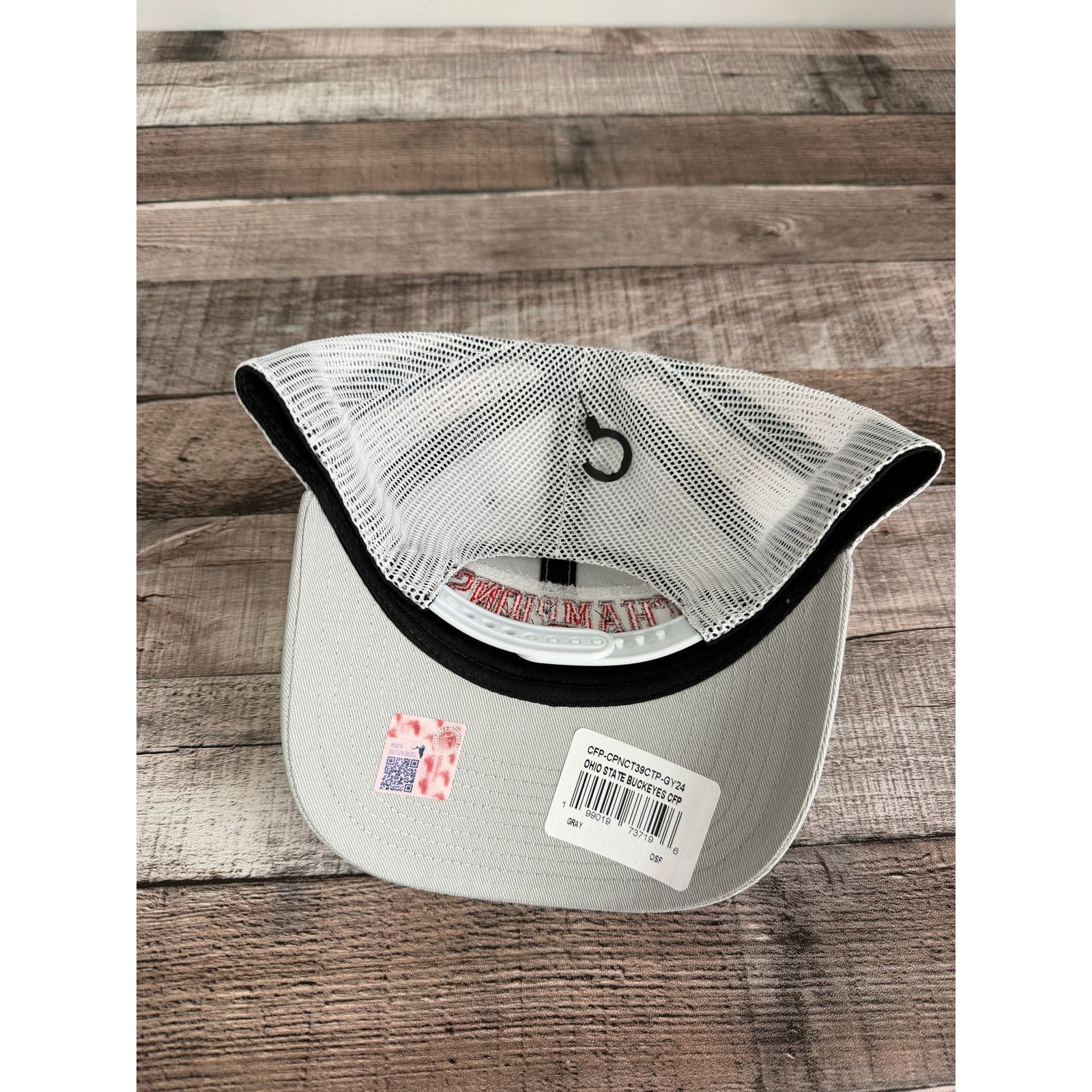 47 NWT Ohio State Buckeyes 2024 National Champions Snapback Hat Size ONE SIZE - 7 Thumbnail