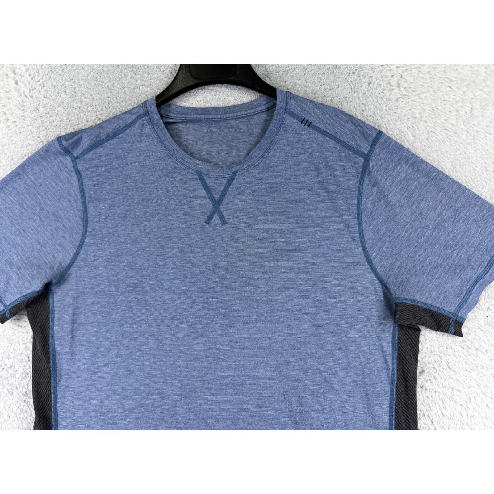 Lululemon Lululemon Shirt Adult XL Blue Gray T.H.E Crew Training Silverscent Men’s T-Shirt Size US XL / EU 56 / 4 - 4 Thumbnail