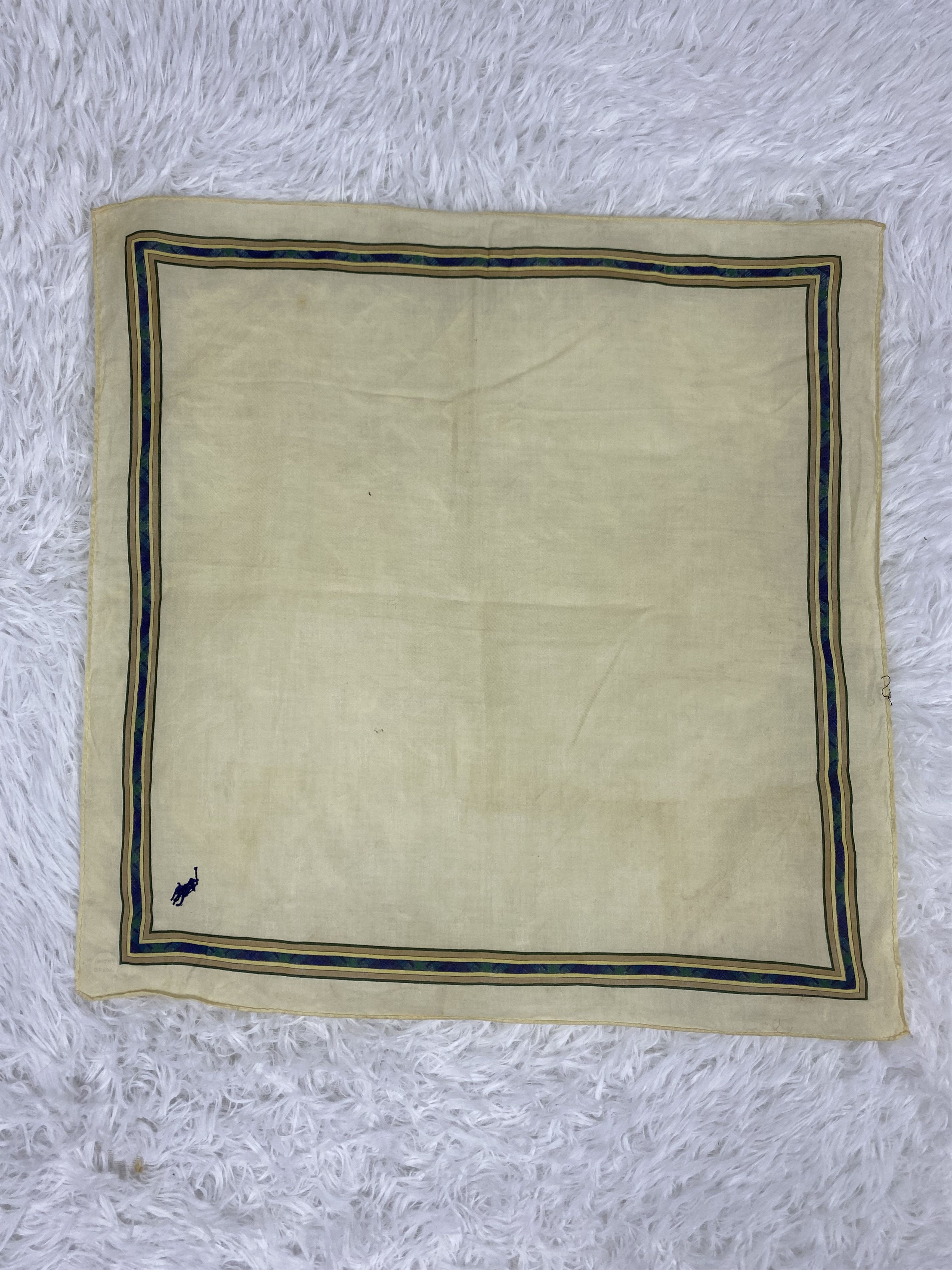 Polo Ralph Lauren × Vintage Vintage Polo Ralph Lauren Handkerchief Neckerchief PH0191 Size ONE SIZE - 4 Thumbnail