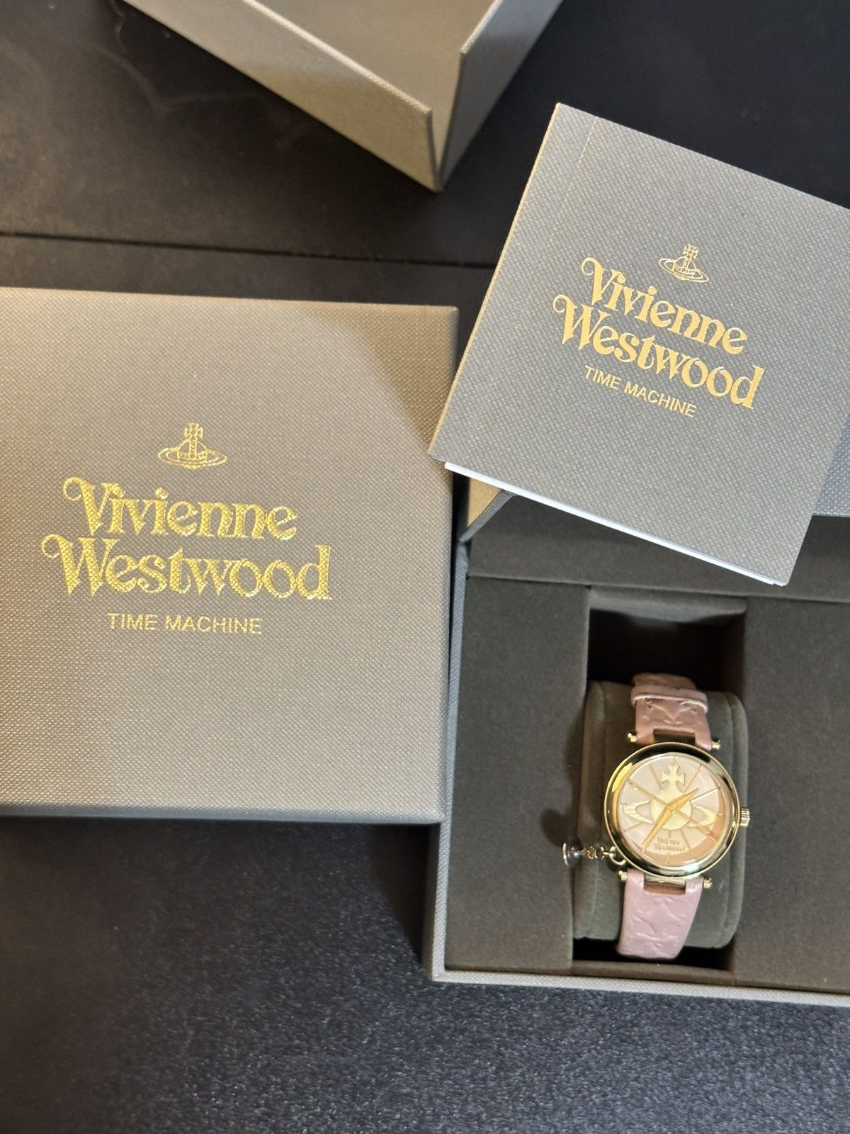 Vivienne Westwood Rose Gold Orb Watch Size ONE SIZE - 2 Thumbnail
