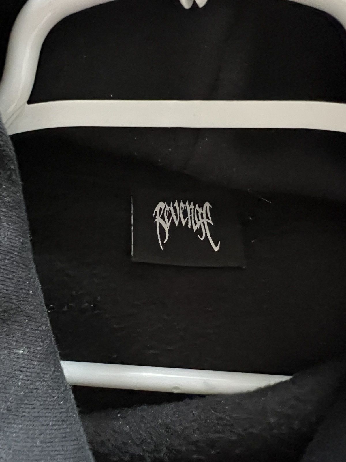 Revenge Revenge Black Drip Lightning Logo Hoodie Size US M / EU 48-50 / 2 - 8 Thumbnail