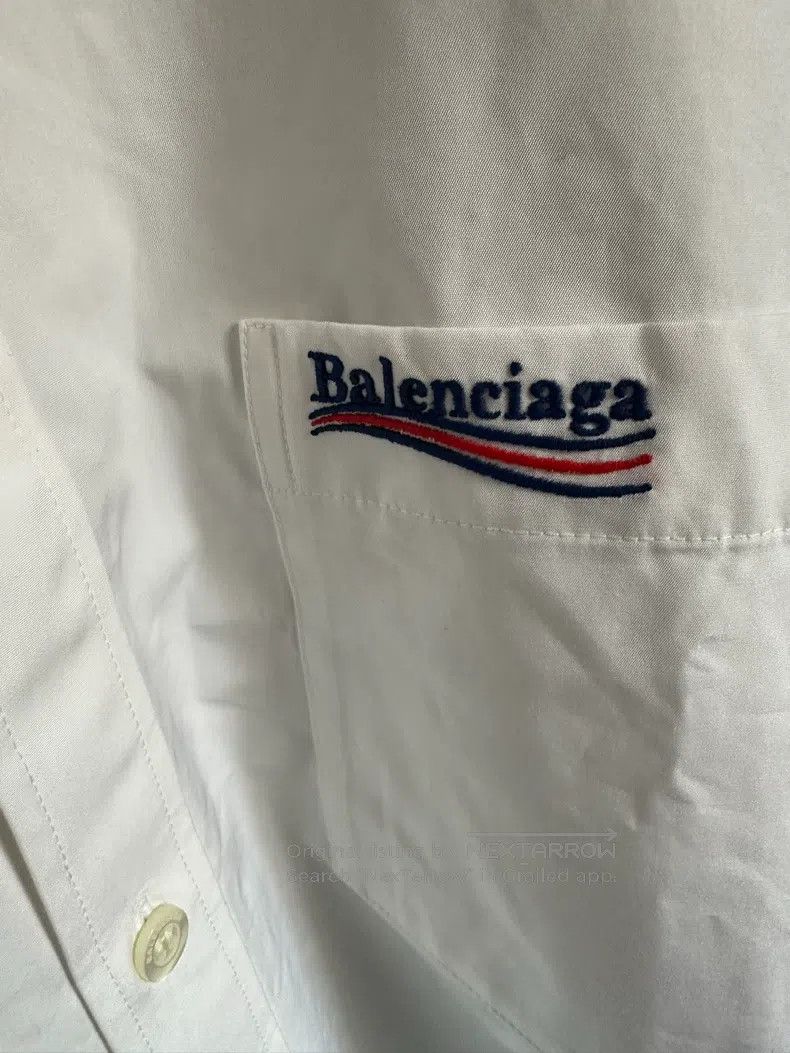 Balenciaga Balenciaga Coke Logo Shirt Size XS / US 0-2 / IT 36-38 - 3 Thumbnail