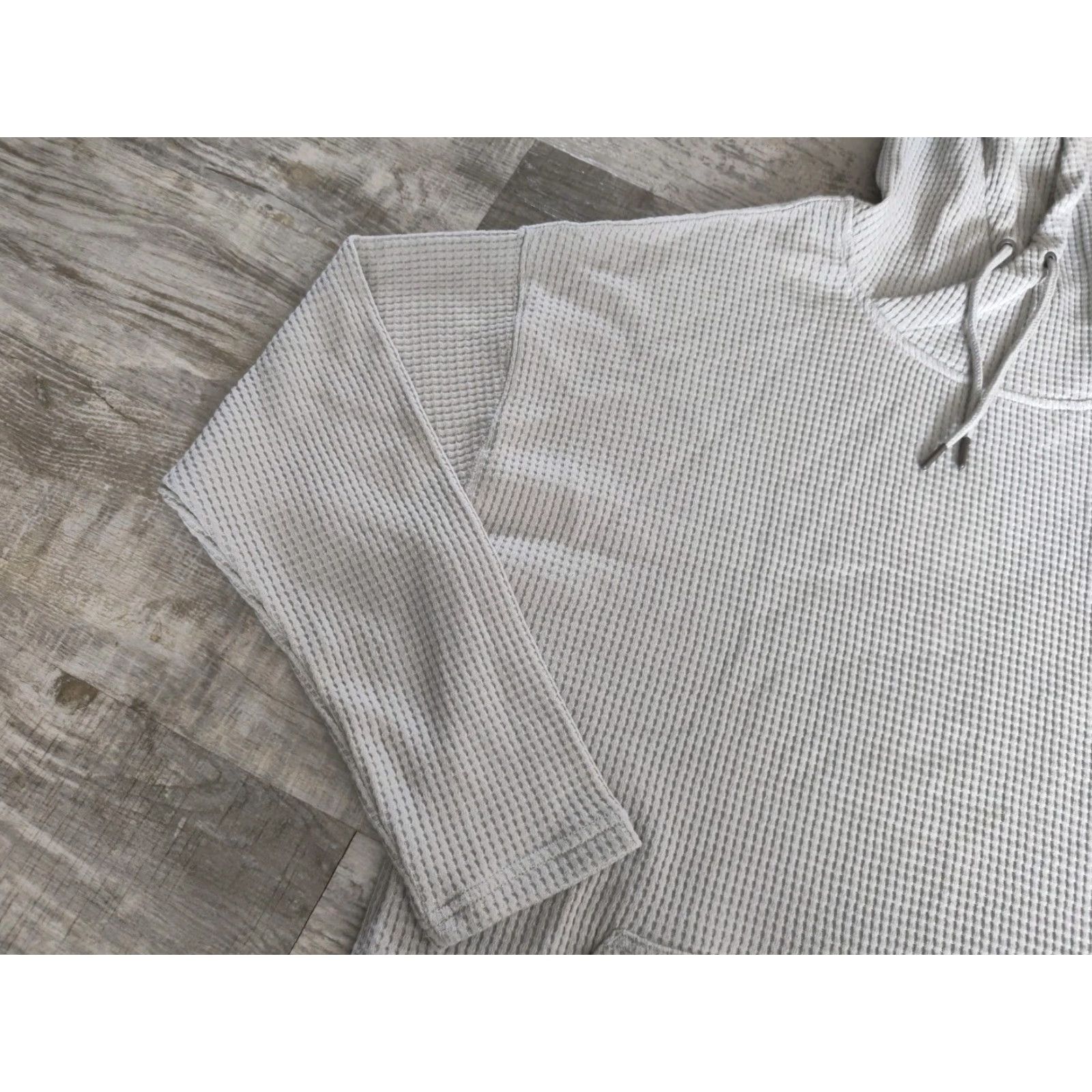 Carhartt Carhartt Waffle Knit Pocket Hoodie 1X Women’s Relaxed Heather Gray 16-18 EUC Size XL / US 12-14 / IT 48-50 - 3 Thumbnail