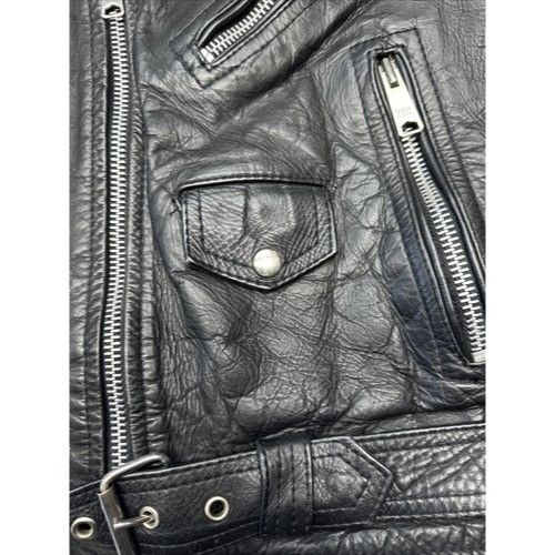 Other STAR U.S.A Double Leather - Riders Motorcycle Jacket - Men S Size US M / EU 48-50 / 2 - 7 Thumbnail