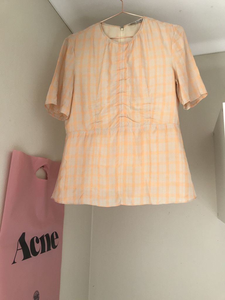 Acne Studios Ruched Peplum Top Size M / US 6-8 / IT 42-44 - 9 Thumbnail