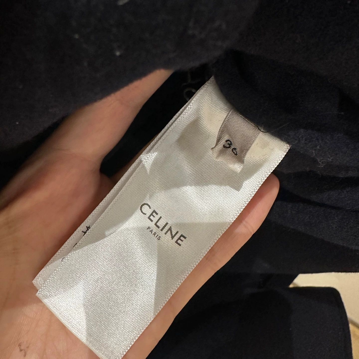 Celine Celine apr185 Wool Blue Double-Breasted Overcoat 36 Size XS / US 0-2 / IT 36-38 - 6 Thumbnail