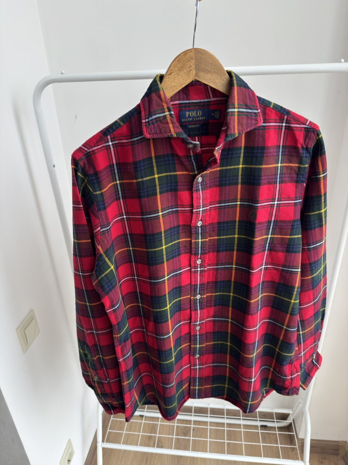 Polo Ralph Lauren Polo Ralph Lauren Plaid Checked Button Up Luxury Shirt Men Size US M / EU 48-50 / 2 - 13 Thumbnail