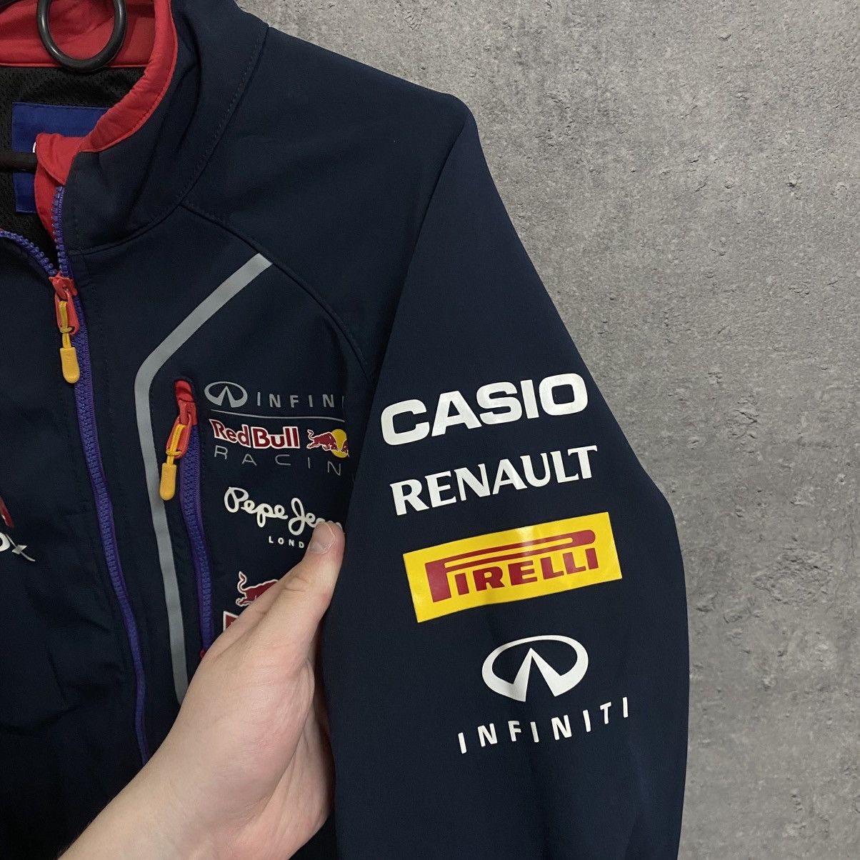 Pepe Jeans Vintage Racing Jacket Red Bull Infinity Pepe Jeans SoftShell Size US L / EU 52-54 / 3 - 7 Thumbnail