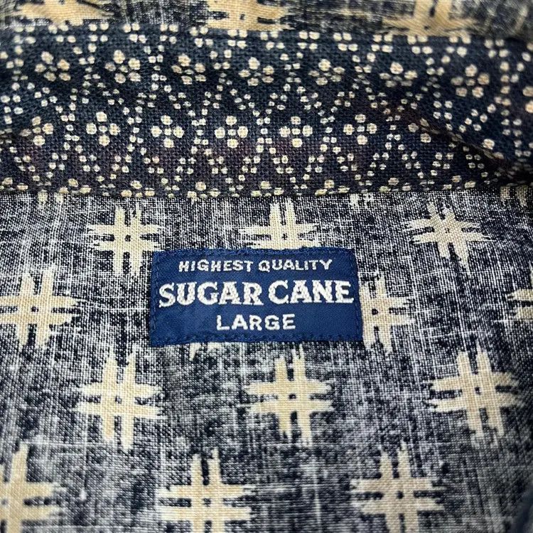 Sugar Cane Sugar Cane Pattern Shirt Size US L / EU 52-54 / 3 - 9 Thumbnail