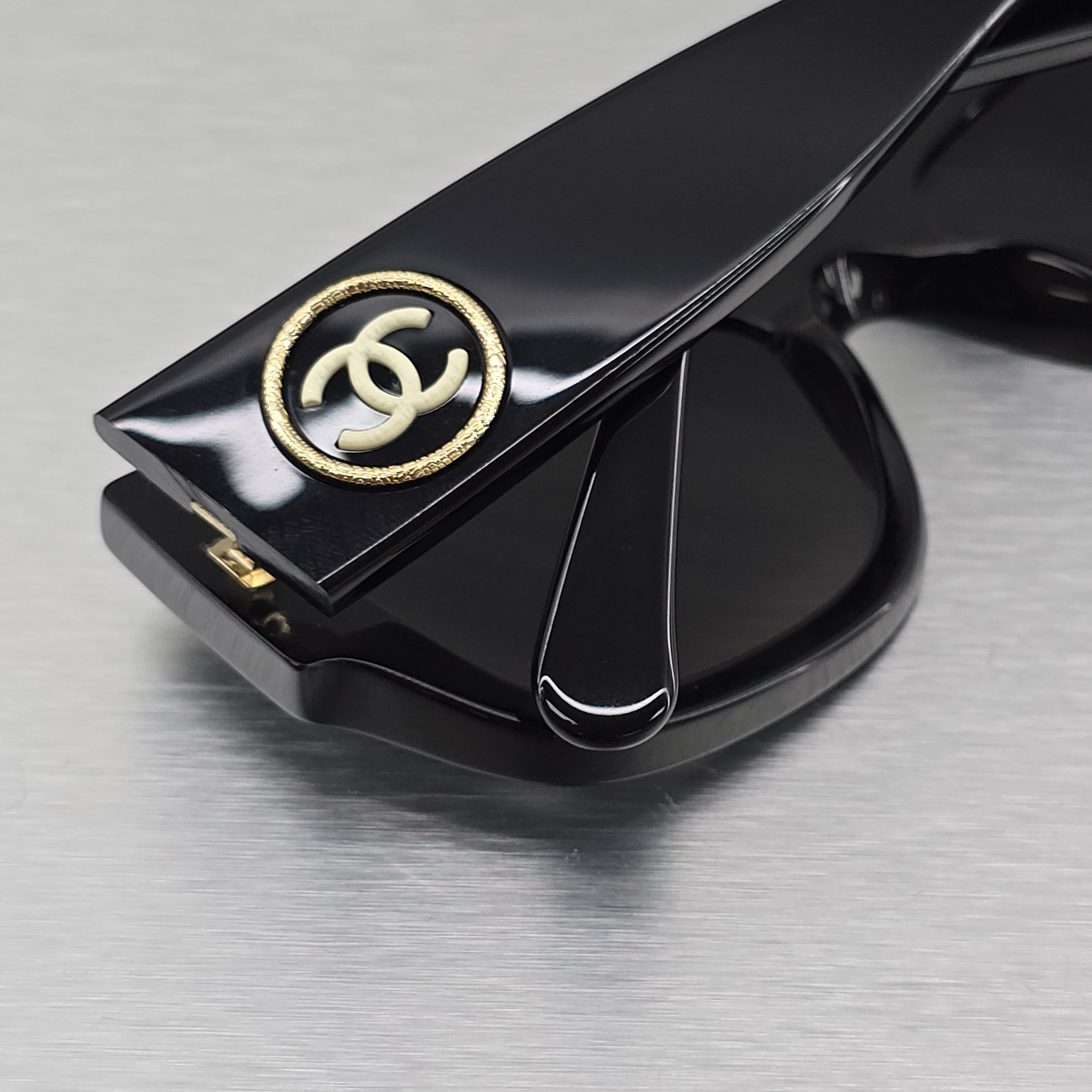 Chanel CHANEL 0CH5507 C622S8 Sunglasses BLACK Size ONE SIZE - 2 Thumbnail