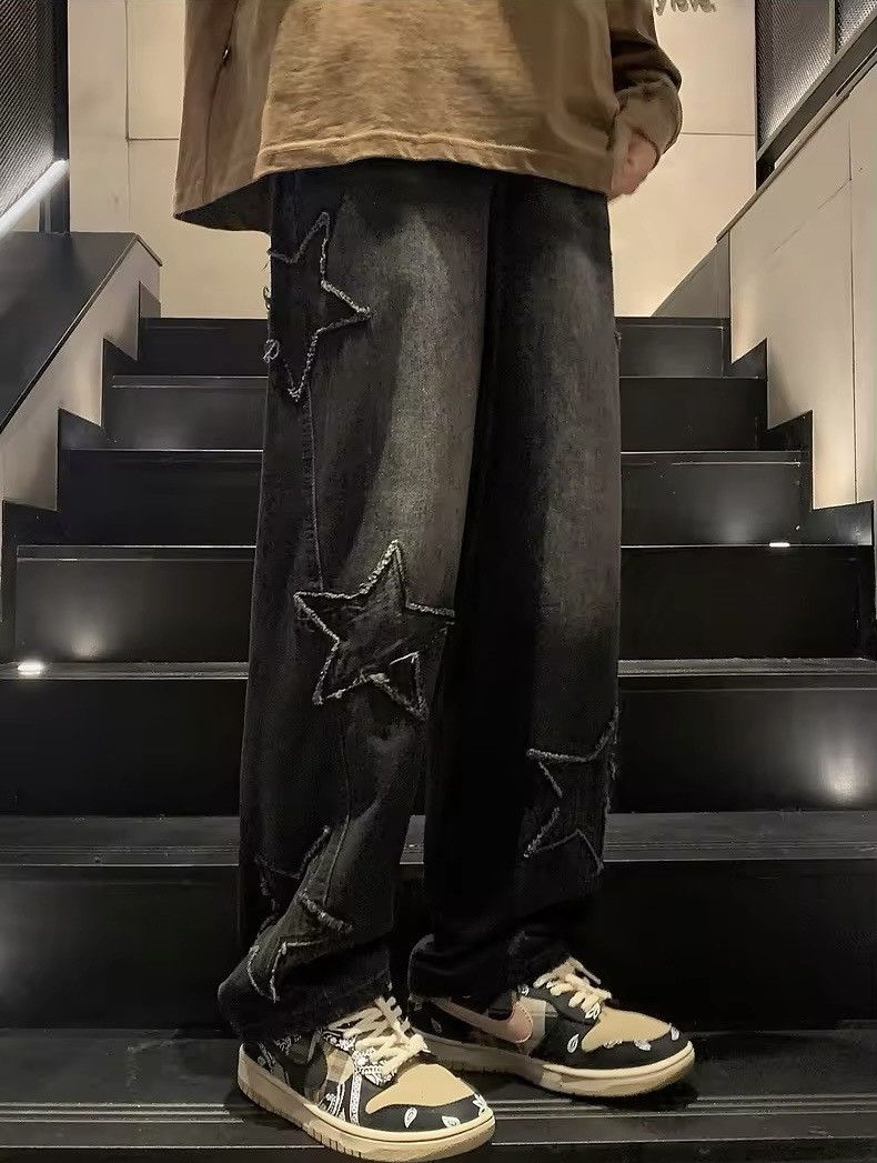 Japanese Brand Youth Streetwear Denim Trousers Size US 34 / EU 50 - 2 Thumbnail