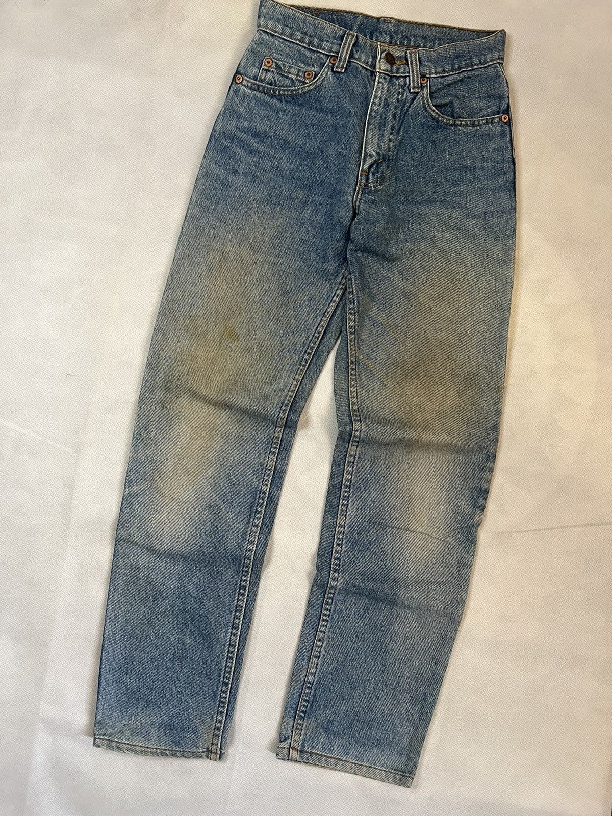 Levi's Vintage Clothing Vtg 90's Levis 510 Blue Wash Denim Size US 26 / EU 42 - 15 Thumbnail