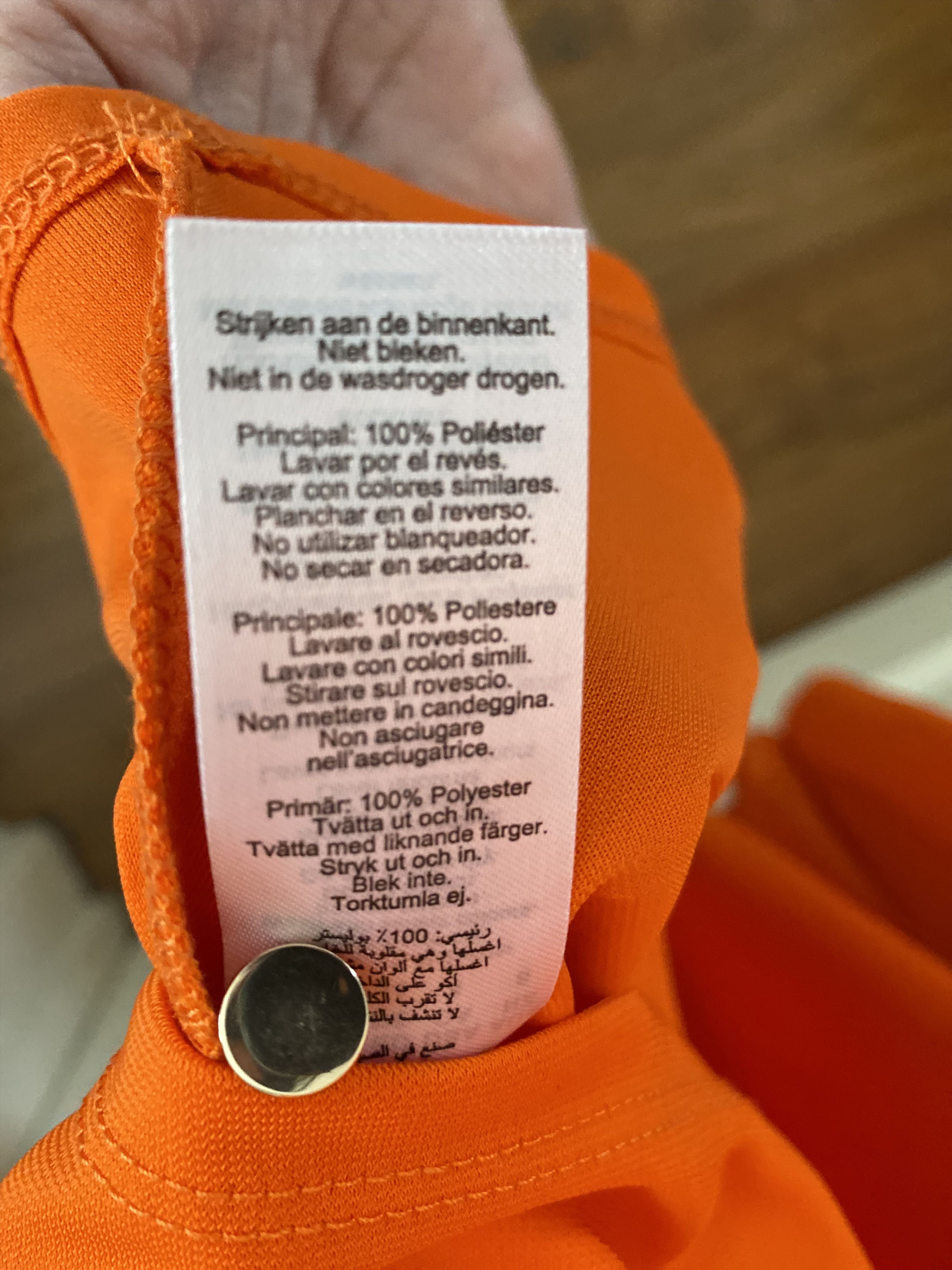 Karen Millen Orange funnel neck orange dress Size S / US 4 / IT 40 - 6 Thumbnail