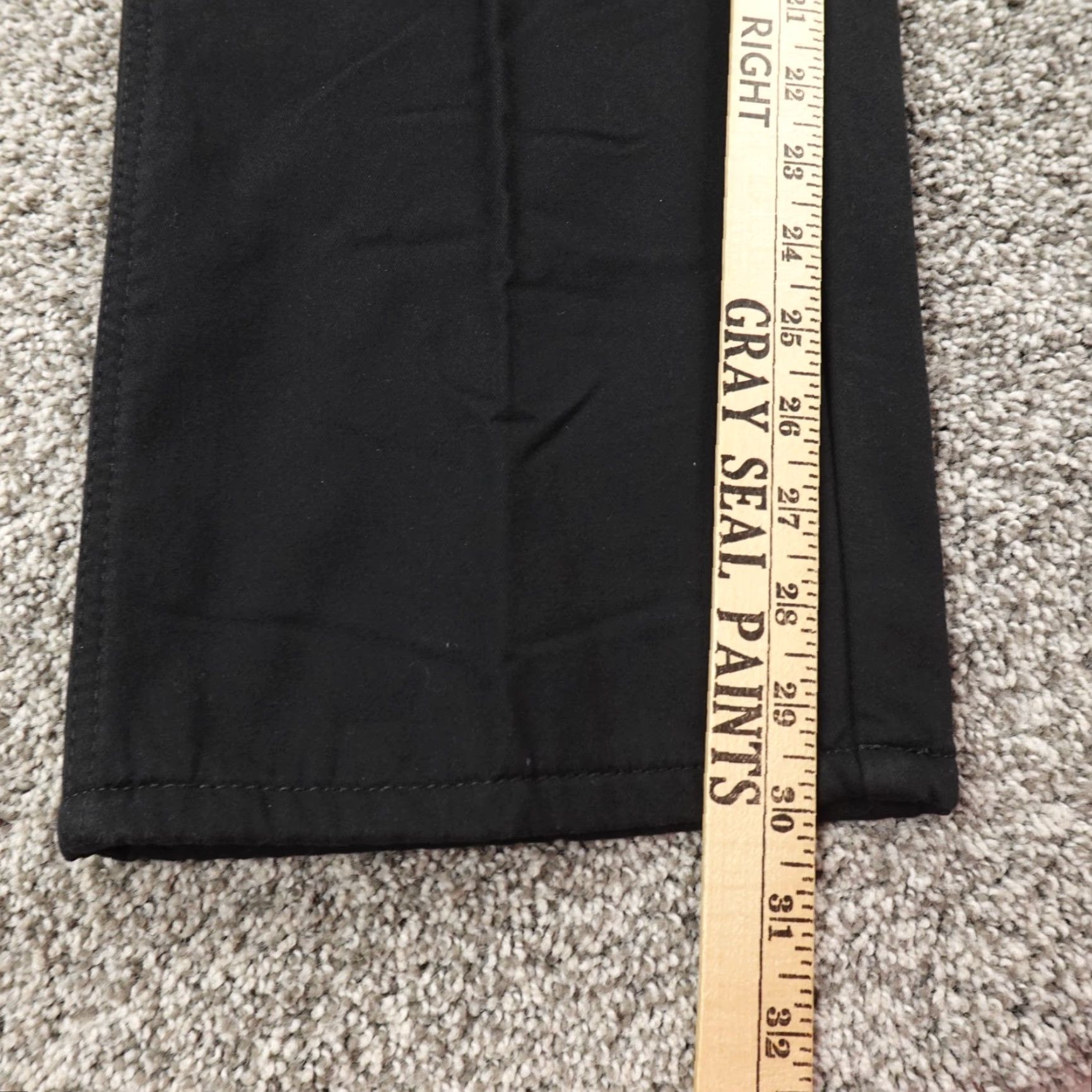 Wrangler Wrangler Pants Mens 32X30 Black Cargo Utility Fleece Lined Thermal Outdoors Size US 32 / EU 48 - 4 Thumbnail