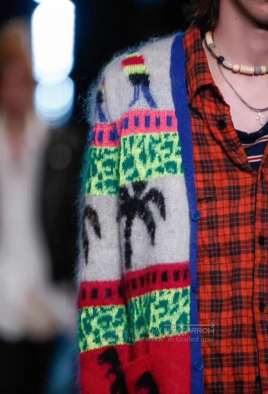 Saint Laurent Paris Saint Laurent GD Palm Tree Cardigan. Size US M / EU 48-50 / 2 - 6 Thumbnail