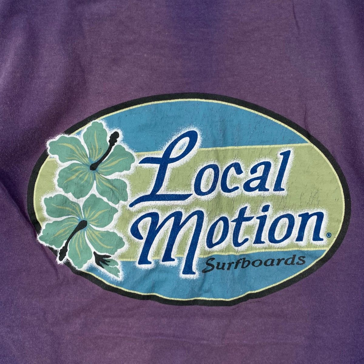 Other Vintage 90's LOCAL MOTION SURFBOARDS Faded Surf Tee Shirt Size US M / EU 48-50 / 2 - 2 Thumbnail