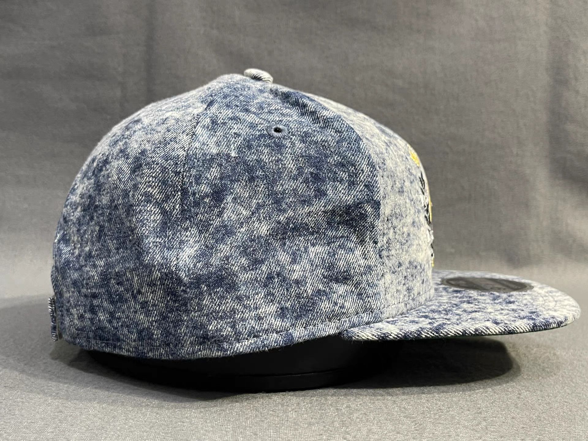 New Era New Era Golden State Warriors Flat Brim Adjustable Cap。 Q5 Size ONE SIZE - 7 Thumbnail