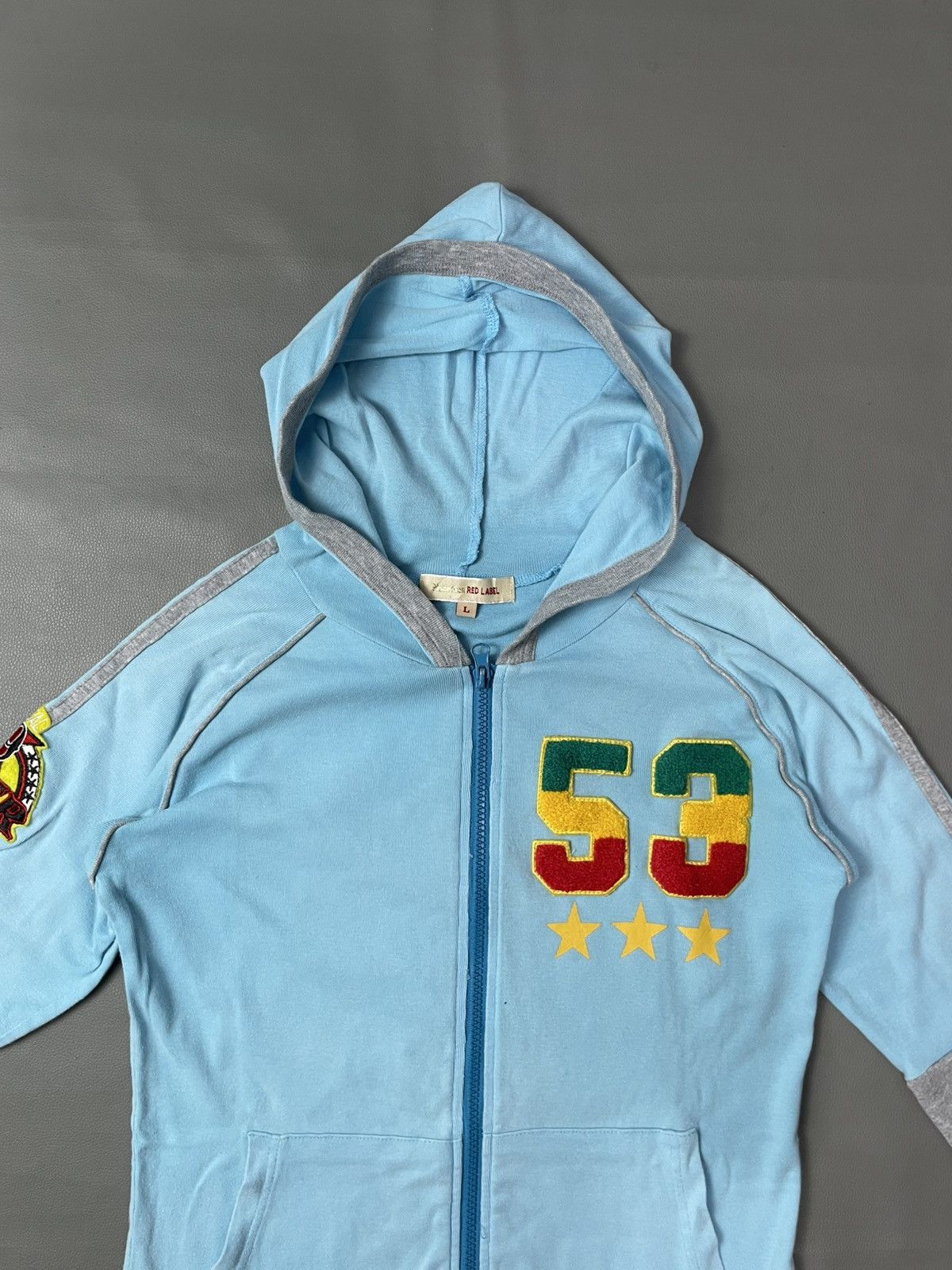 Hysteric Glamour Place Plan Zip Up Hoodie Peace World surf Size L / US 10 / IT 46 - 5 Thumbnail