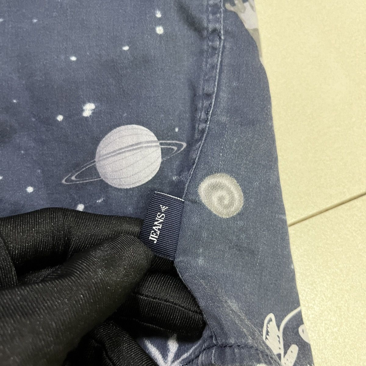 Armani × Giorgio Armani × Vintage Armani Space Exploration Button Up Shirt Size US S / EU 44-46 / 1 - 8 Thumbnail