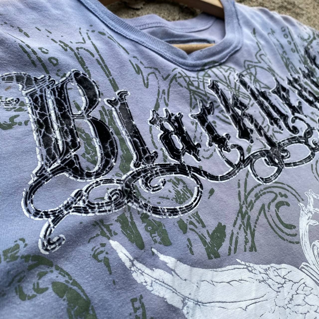 Affliction Vintage y2k Modern Culture Skull Black Heart tee t-shirt Size US M / EU 48-50 / 2 - 4 Thumbnail