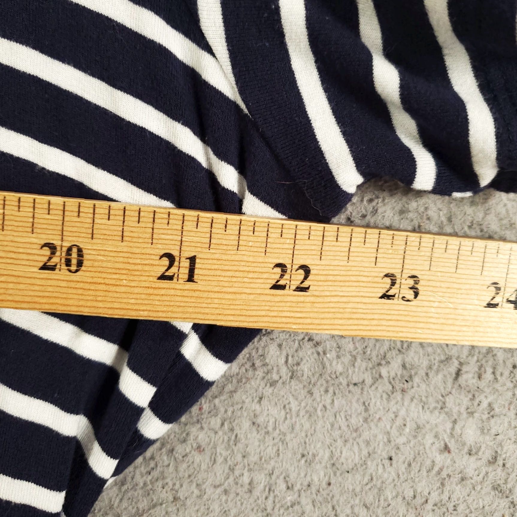 Vintage Womens Time And Tru Maxi Dress 2XL Belted Striped Blue White Longline Size XXL / US 16-18 / IT 52-54 - 4 Thumbnail