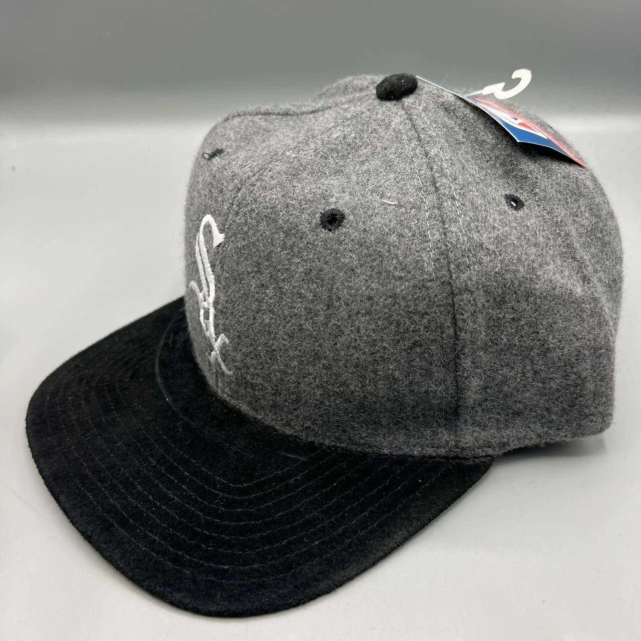 Twins Enterprise Inc. × Vintage Chicago White Sox Hat Men Wool Suede Strap Back Cap New Size ONE SIZE - 7 Thumbnail