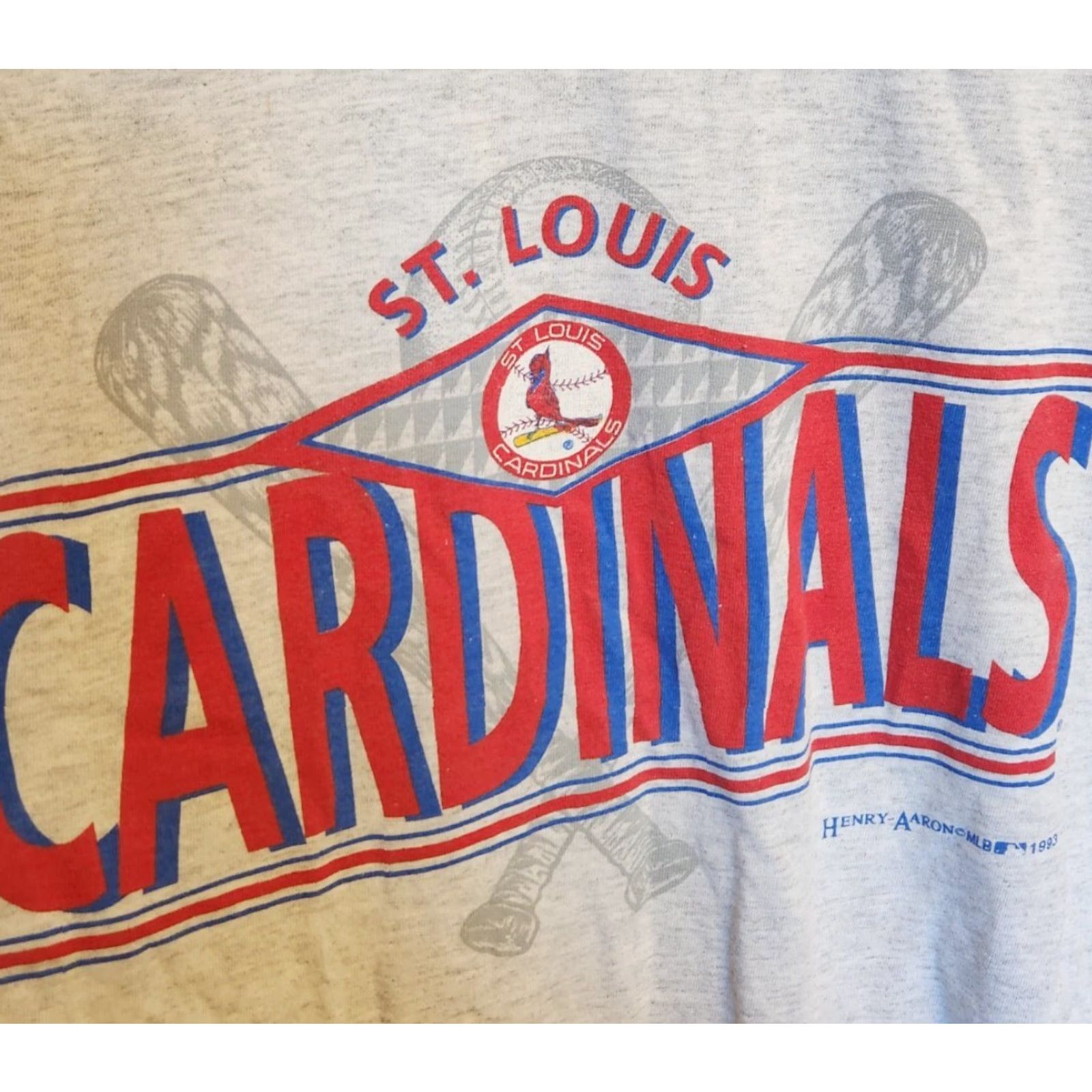 MLB VINTAGE True-Fan Sportswear T Shirt MLB St Louis Cardinals Men's L Size US L / EU 52-54 / 3 - 3 Thumbnail