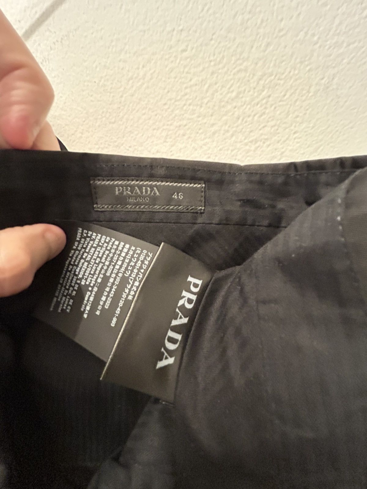 Prada Prada Nylon Pleated Trouser Size US 31 - 3 Thumbnail