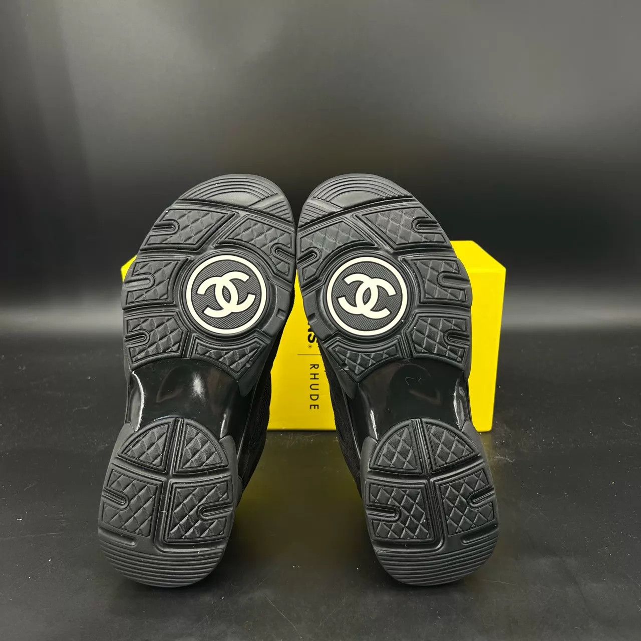Chanel Chanel CC Black Warrior Sneaker 36.5 Worn Once Size US 6 / IT 36 - 4 Thumbnail