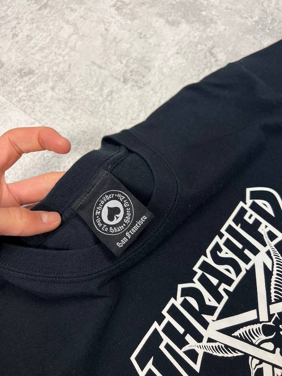 Thrasher Vintage Thrasher 666 Pentagram T shirt Big Logo Size US M / EU 48-50 / 2 - 7 Thumbnail