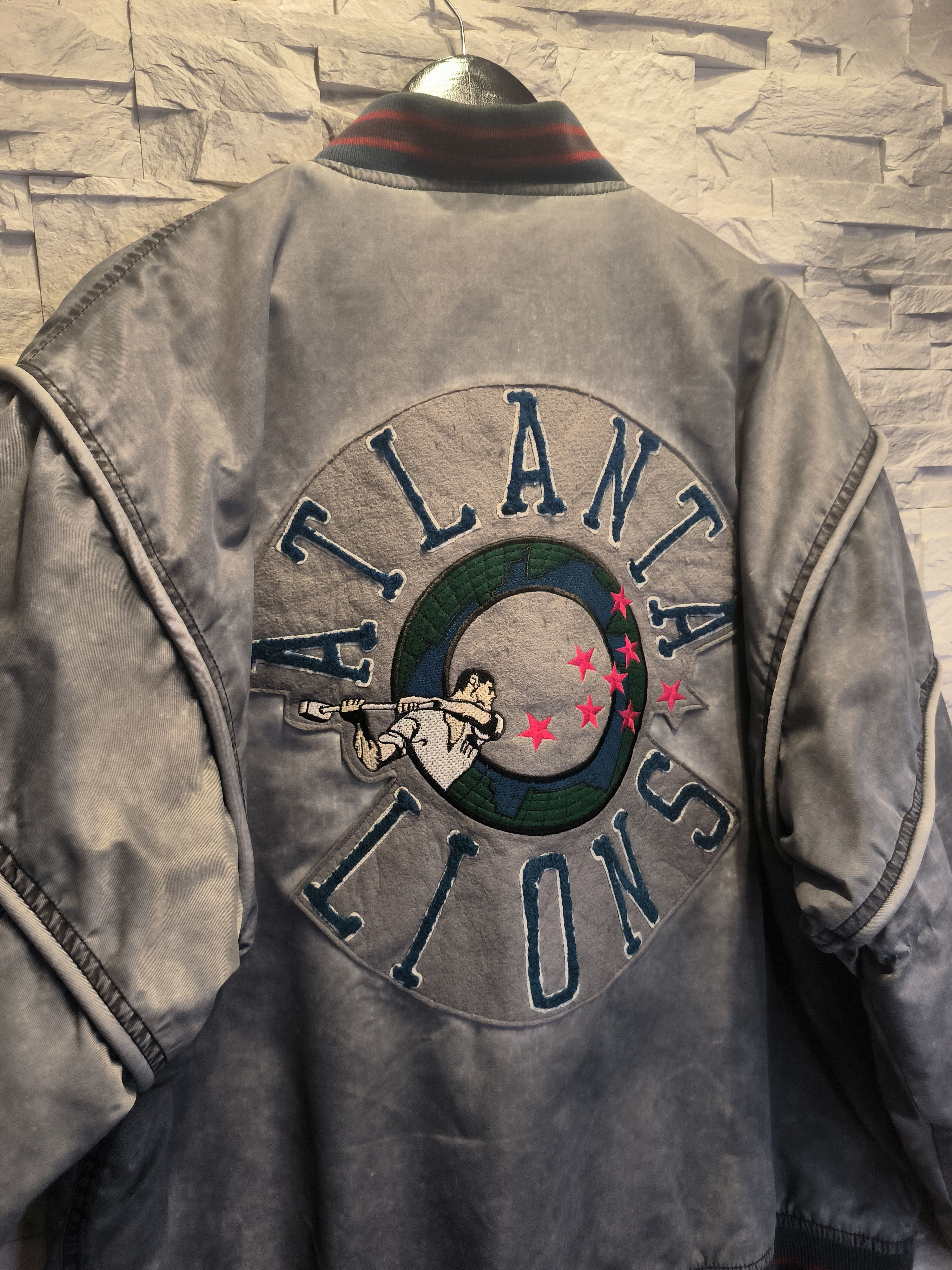 Vintage Vintage Bomber Varsity Jacket Atlanta Lions Efro Sportswear Size US XL / EU 56 / 4 - 5 Thumbnail