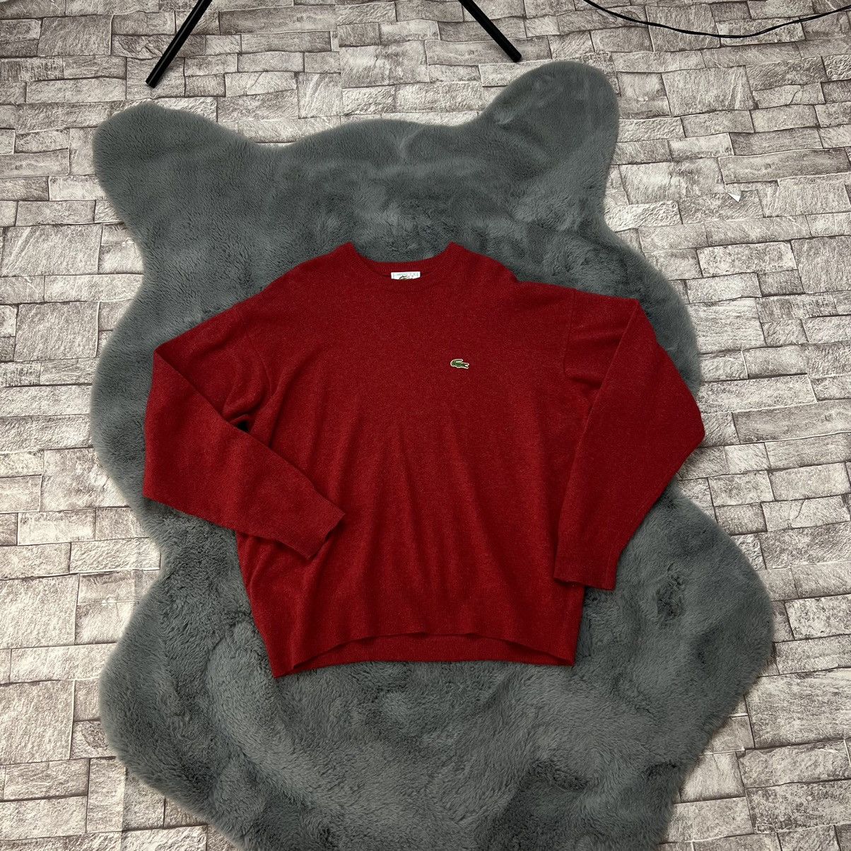 Lacoste Lacoste Vintage 100% Pure Laine Wool Mark Casual Sweater Size US M / EU 48-50 / 2 - 1 Thumbnail