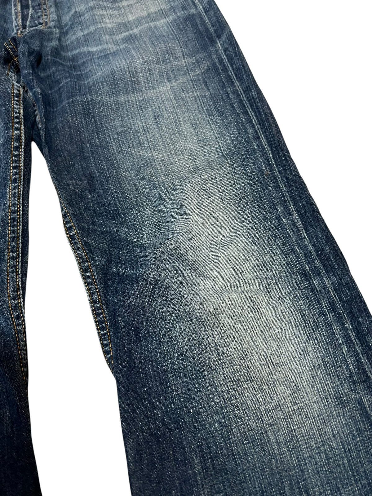 If Six Was Nine × Lee 🌈LEE FLARE DISTRESSED JEAN Size US 30 / EU 46 - 6 Thumbnail