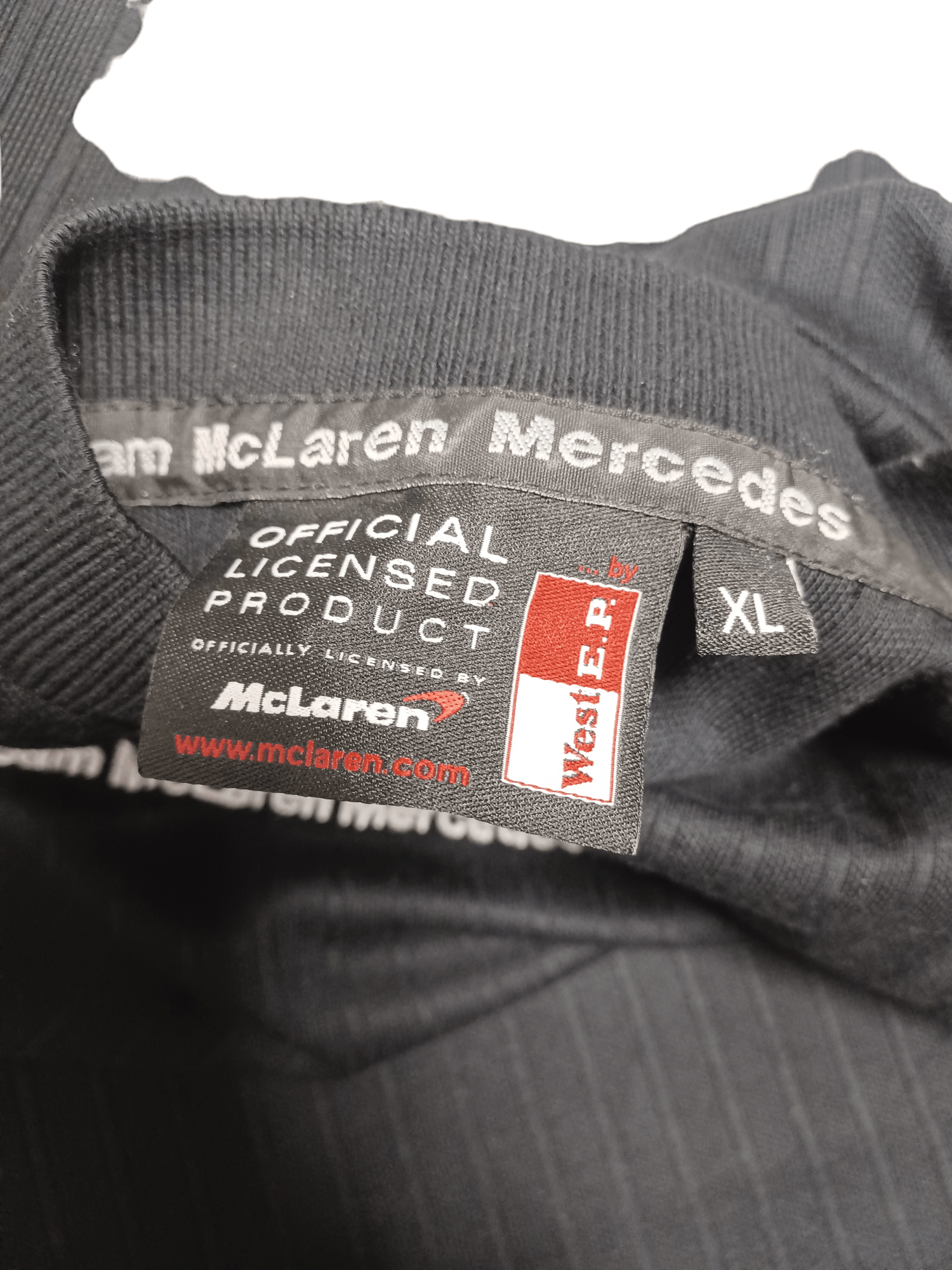 Formula 1 MIKA HAKKINEN VINTAGE 90S TEE MCLAREN EMBROIDERED LOGO Size US XL / EU 56 / 4 - 4 Thumbnail
